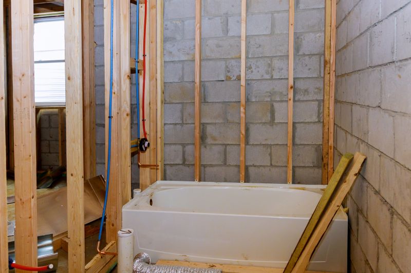 Standard Bathtub Installation